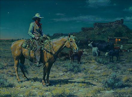 Bob Coronato Artist Signed Limited Edition Canvas:"Wait'n fer Them to Mother-Up"