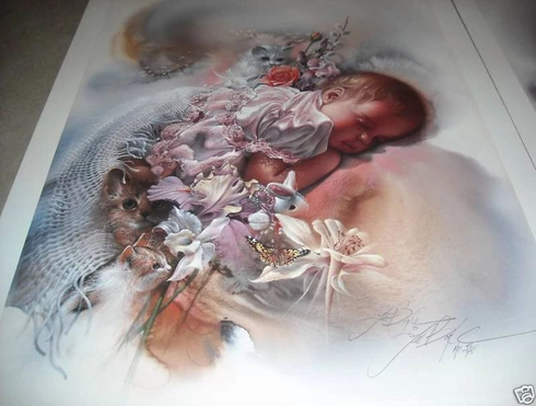 Bogle Signed Limited Edition Lithograph: "Sugar and Spice" Bogle Signed Limited Edition Lithograph: "Sugar and Spice"