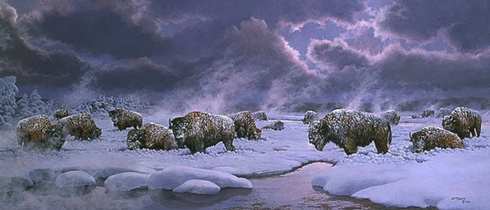 Bonnie Marris Limited Edition Print:"To Stand and Endure"