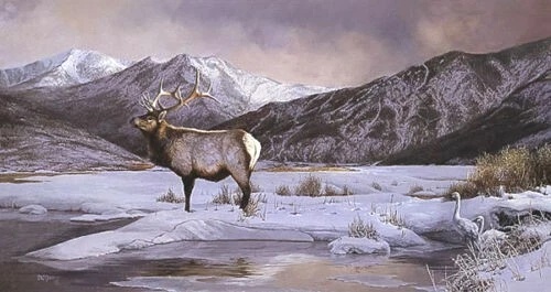 Bonnie Marris Signed and Numbered Limited Edition Lithograph:""