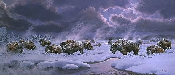 Bonnie Marris Signed and Numbered Limited Edition Print: "To Stand and Endure"