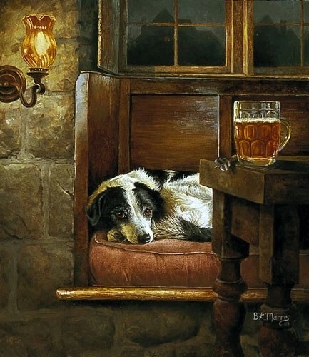 Bonnie Marris Signed and Numbered Limited Edition Print: "Where Best Friends are Welcome"