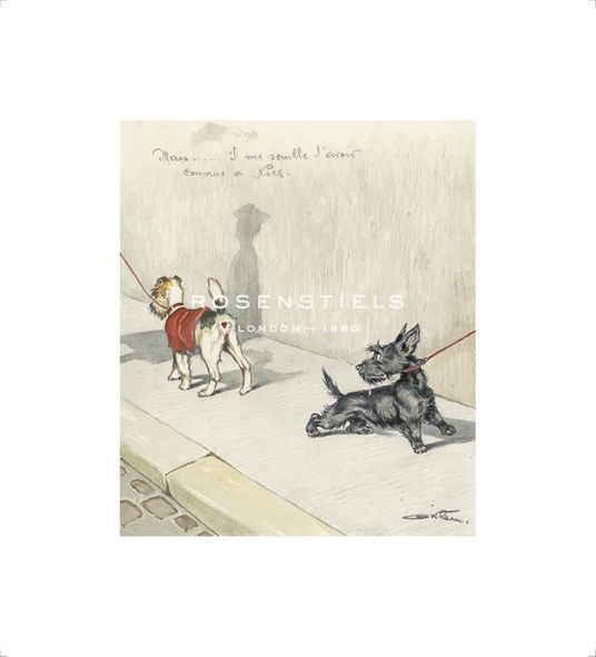 Boris O'Klein Hand Numbered Limited Edition Print on Paper :"Mais Il Me Semble L'Avait Comme A Nice"