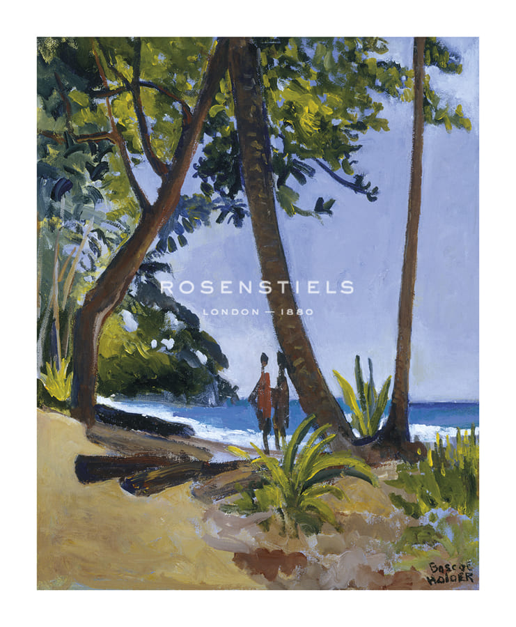 Boscoe Holder Hand Numbered Limited Edition Print on Paper :"Blanchisses"