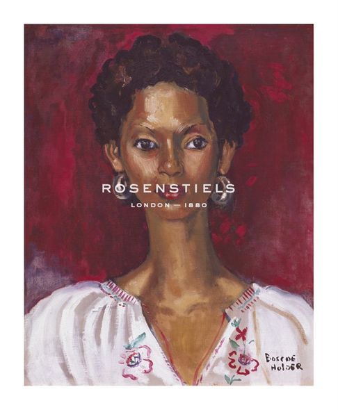 Boscoe Holder Hand Numbered Limited Edition Print on Paper :"Embroidered Blouse"
