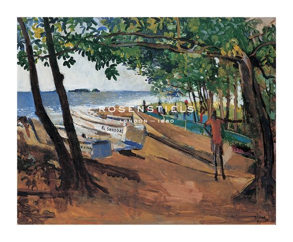 Boscoe Holder Hand Numbered Limited Edition Print on Paper :"J'Anse Mitan"