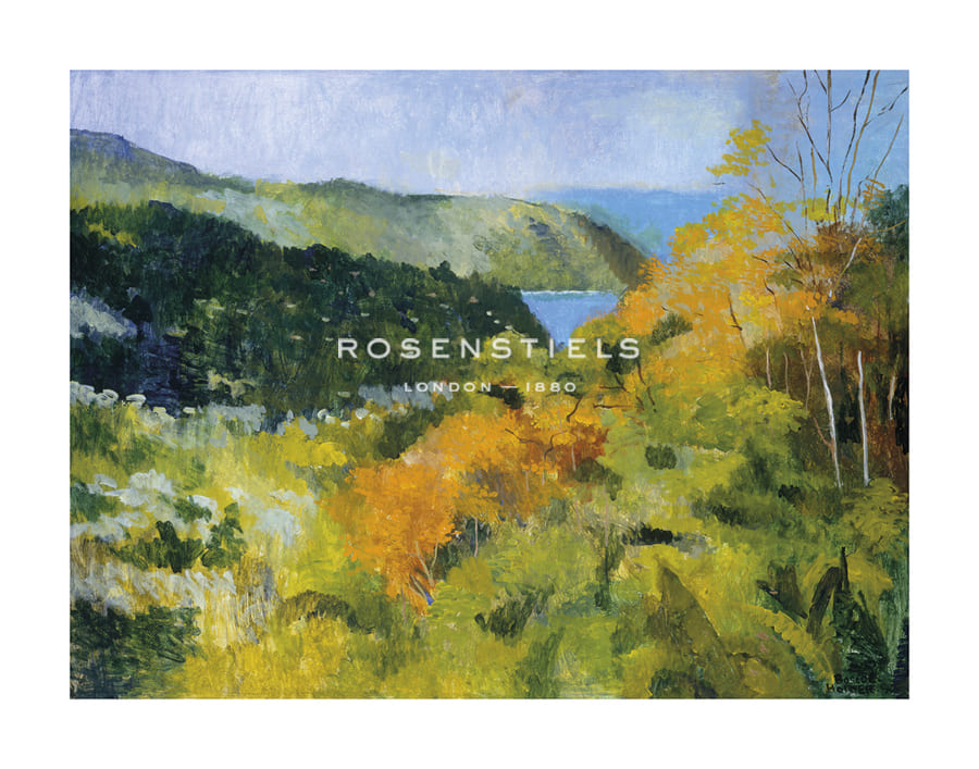 Boscoe Holder Hand Numbered Limited Edition Print on Paper :"Large Panoramic View I"