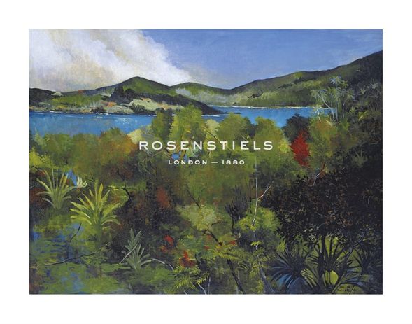 Boscoe Holder Hand Numbered Limited Edition Print on Paper :"Large Panoramic View II"