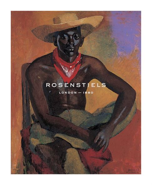 Boscoe Holder Hand Numbered Limited Edition Print on Paper :"Man in Straw Hat"