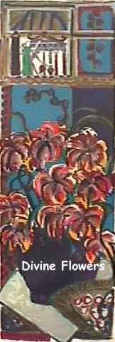 Bracha Guy Limited Edition Serigraph:"Divine Flowers"