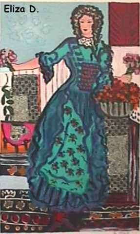 Bracha Guy Limited Edition Serigraph:"Eliza D."