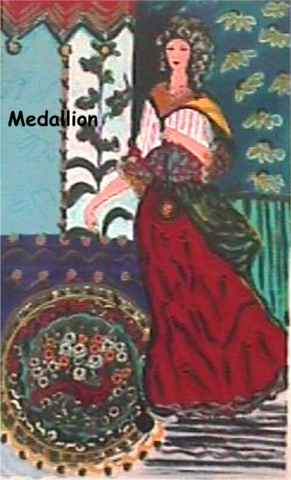 Bracha Guy Limited Edition Serigraph:"Medallion"