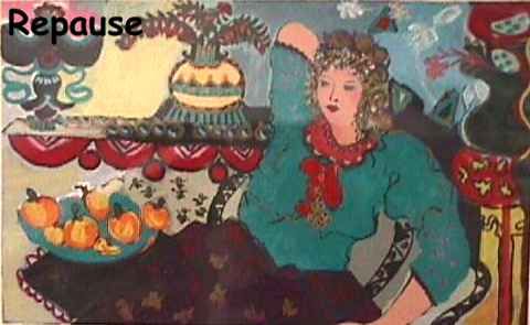 Bracha Guy Limited Edition Serigraph:"Repause"