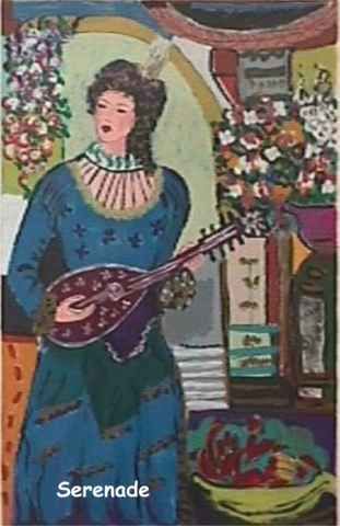 Bracha Guy Limited Edition Serigraph:"Serenade"