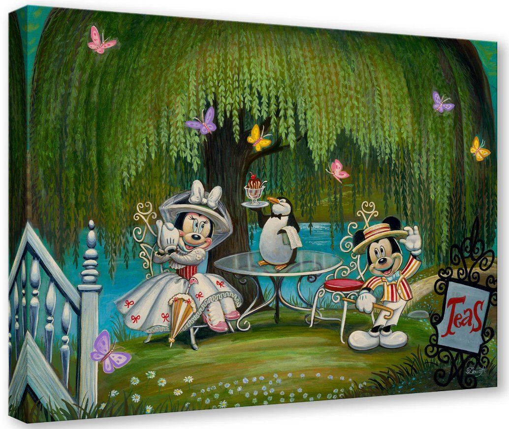 Bob Doucette Hand Signed and Numbered Gallery Wrap Canvas:"Minnie Poppins"