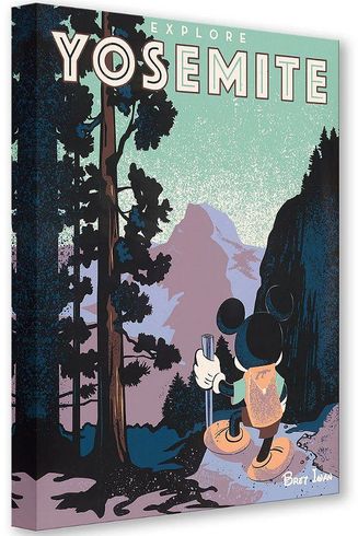 Bret Iwan Hand Signed and Numbered Gallery Wrap Canvas:"Yosemite" Bret Iwan Hand Signed and Numbered Gallery Wrap Canvas:"Yosemite"