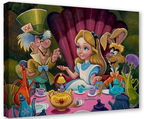 Bob Doucette Hand Signed and Numbered Gallery Wrap Canvas:"It's Your UnBirthday" Bob Doucette Hand Signed and Numbered Gallery Wrap Canvas:"It's Your UnBirthday"