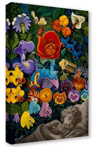 Bob Doucette Hand Signed and Numbered Gallery Wrap Canvas:"Wonderland Dreams"