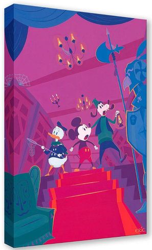 Eric Doggett Hand Signed and Numbered Gallery Wrap Canvas:"The Endless Hallway of Spooks"