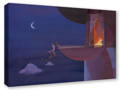 Liana Hee Signed and Numbered Gallery Wrap Canvas:"Love is in the Air"