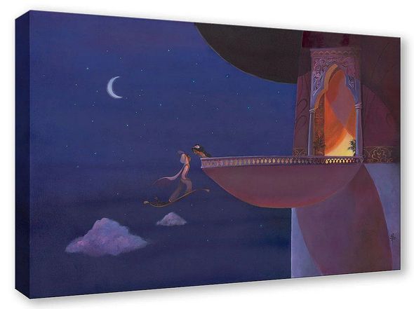 Liana Hee Signed and Numbered Gallery Wrap Canvas:"Love is in the Air"