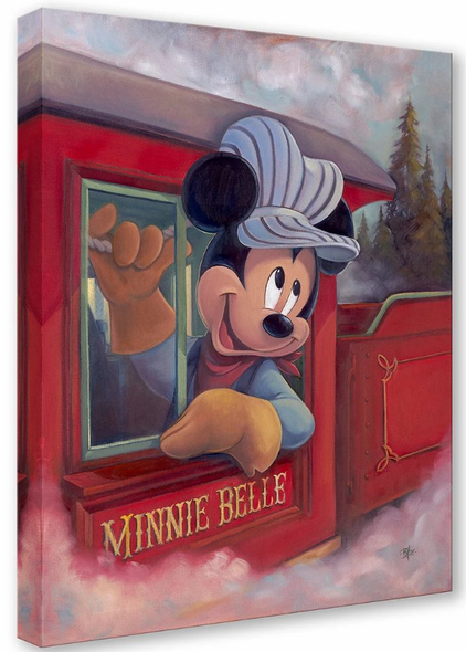 Bret Iwan Hand Signed and Numbered Gallery Wrap Canvas:"Minnie Belle"