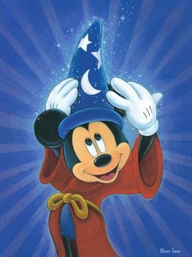 Bret Iwan Signed and Numbered Gicl&eacute;e on Canvas: "Magic is in the Air"