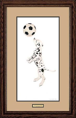 Brett Longley Handsigned and Numbered Limited Edition: "Framed Live it! Love it! Play it!"