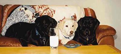 Brett Longley Limited Edition Print: "Cookies and Cream"