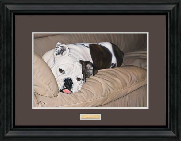 Brett Longley Limited Edition Print:"Make Me Bulldog"