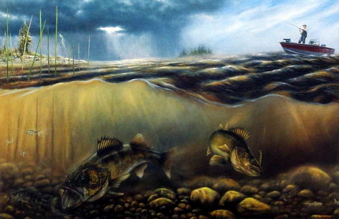 Brian Kuether Print-Signed and Numbered:"Before the Storm"