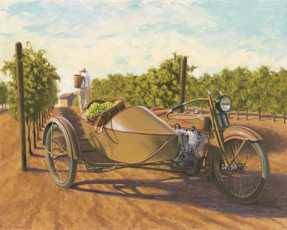 Brian Loker Limited Edition Museum Quality Gicl&eacute;e: "October Tradition"