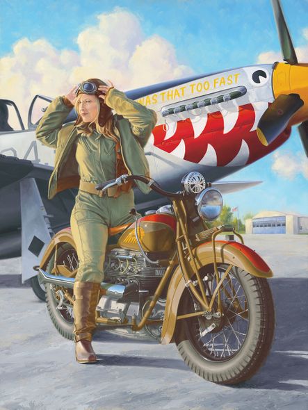 Brian Loker Limited Edition Museum Quality Gicl&eacute;e: "Pretty Fast"