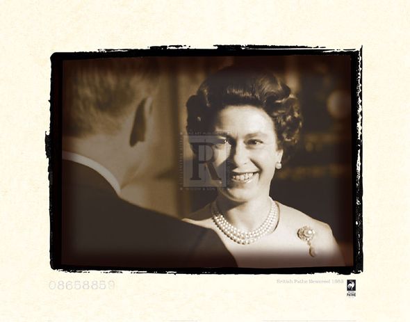 British Pathe Hand Numbered Limited Edition Print on Paper :"Buckingham Palace, 1969"