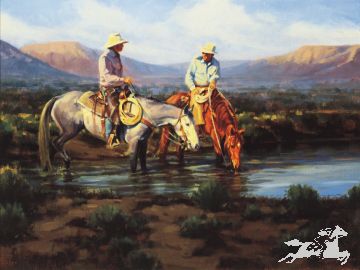 Bruce Graham Limited Edition Print:" Sagebrush Stories"