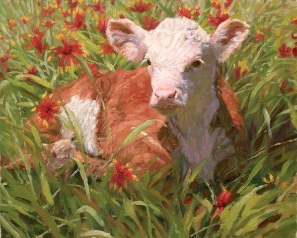 Bruce Greene Handsigned and Numbered Limited Edition:"Under the Indian Blanket"