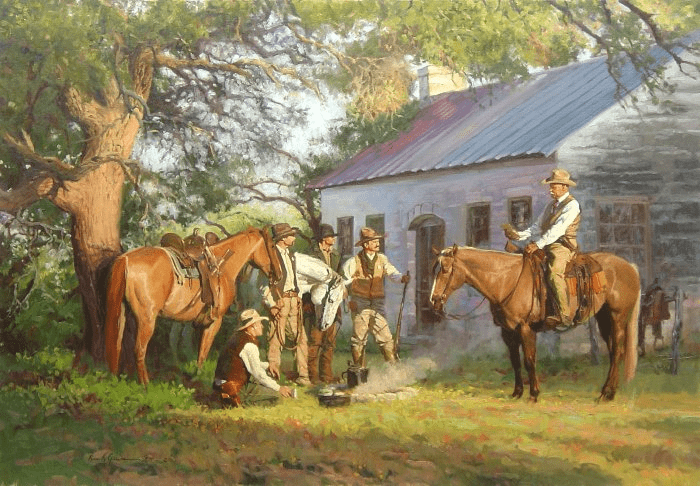 Bruce Greene Handsigned & Numbered Limited Edition Print:"The Ranger Code"