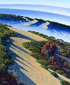 Bruce Ricker Handsigned & Numbered Limited Edition Serigraph:"Mountain Meadows "