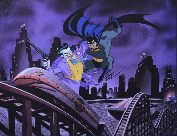 Bruce Timm Artist Proof Ltd Ed 75th Anniversary Canvas Giclee:"Be A Clown"