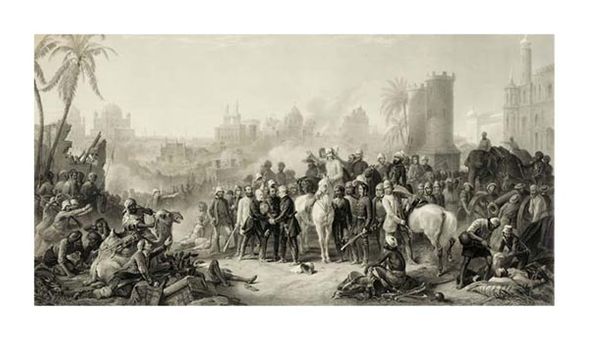 C.G. Lewis Fine Art Open Edition Gicl&eacute;e:"The Triumphant Meeting of Havelock"