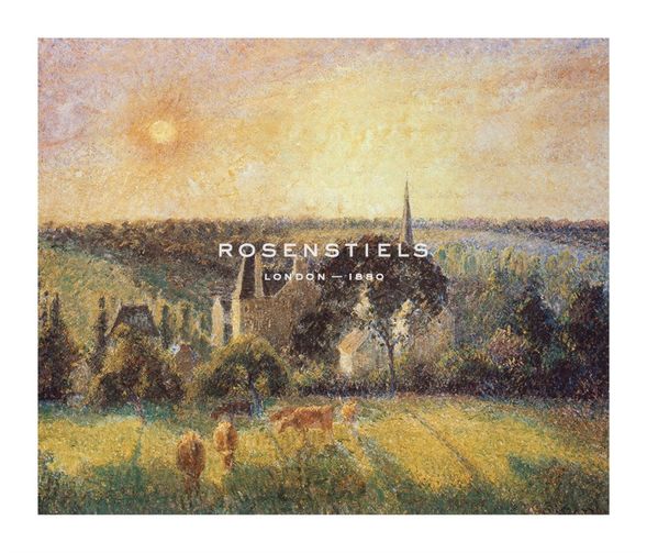 Camille Pissarro Hand Numbered Limited Edition Print on Paper :"Landscape in Eragny"
