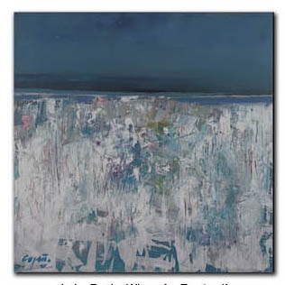 Capiz Open Edition Canvas: "Lake Pepin Winter Frost"