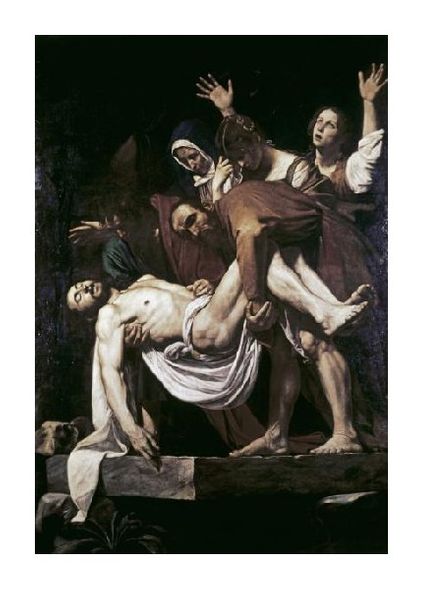 Caravaggio Fine Art Open Edition Gicl&eacute;e:"Deposition"