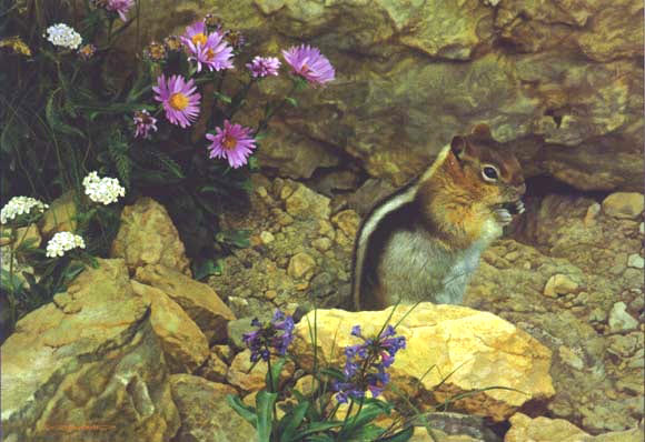 CARL BRENDERS 18X27 Secondary Market Art: "TRAIL MIX"