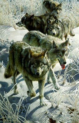 CARL BRENDERS 32X21 Secondary Market Art: "MILES TO GO"