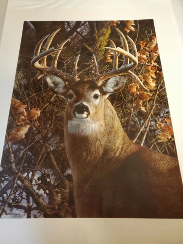 Carl Brenders Signed and Numbered Limited Edition  Lithograph: "An Autumn Gentleman"