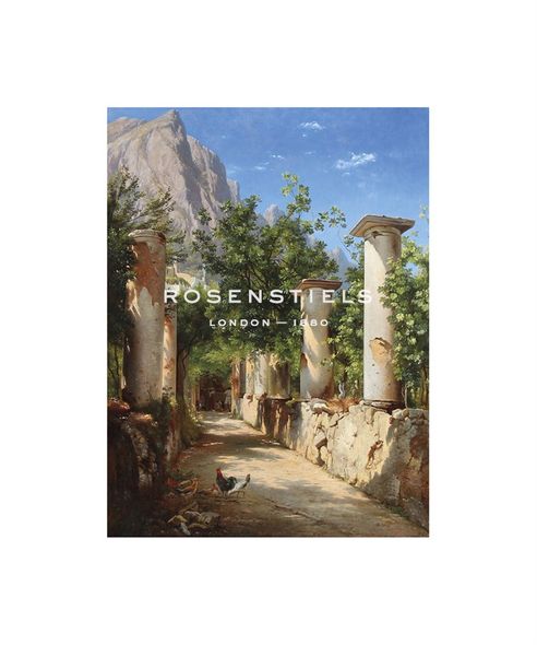 Carl Frederic Aagaard Hand Numbered Limited Edition Print on Paper :"An Ancient Colonnade, Italy"
