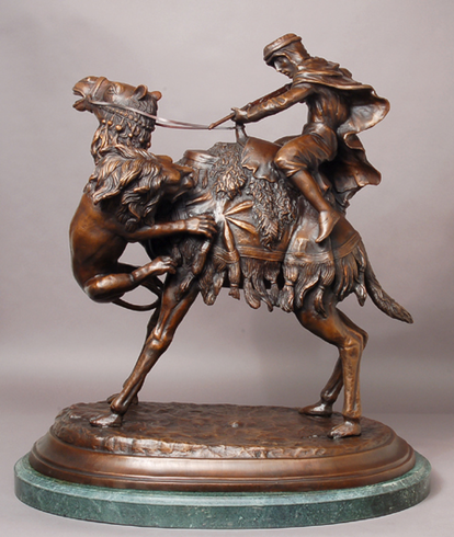 Carl Kauba Handcrafted Solid Bronze Sculpture:"Lawrence of Arabia" Carl Kauba Handcrafted Solid Bronze Sculpture:"Lawrence of Arabia"