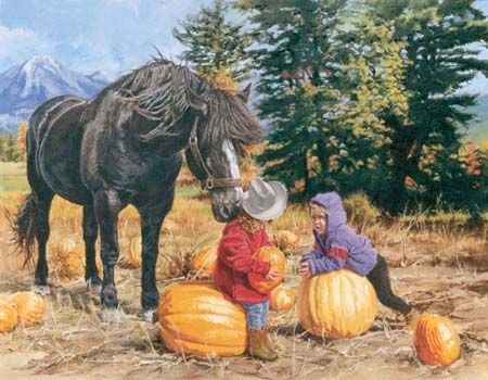 Carla D'aguanno Handsigned & Numbered Limited Edition Giclee on Canvas:"There Goes Your Hat! "