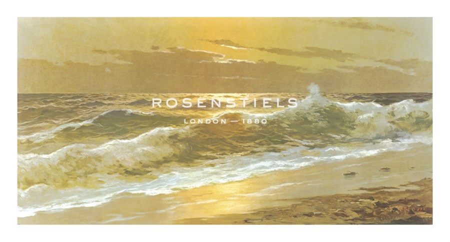 Carlo Rossi Hand Numbered Limited Edition Print on Paper :"Breakers at Sunset"